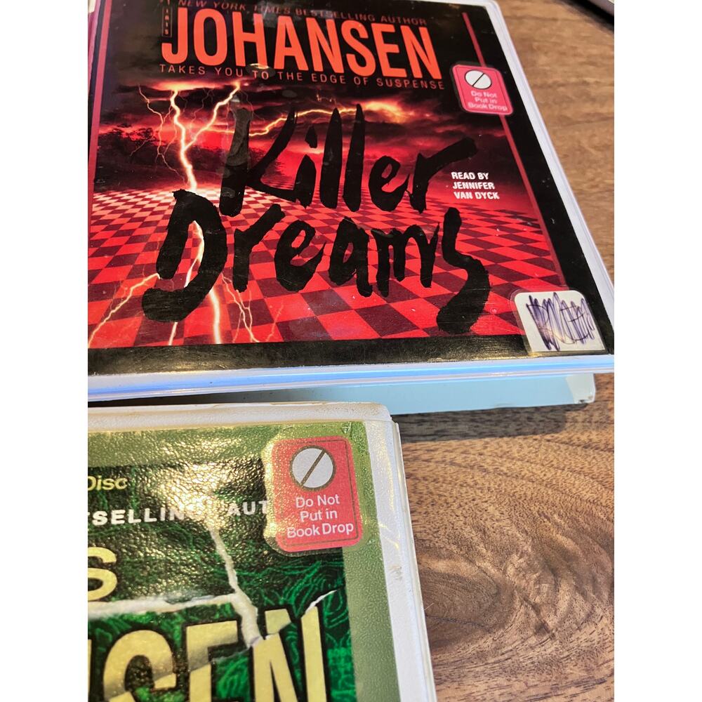 Iris Johansen Audiobooks on CD Lot Eight Days to Live, Killer Dreams, Deadlock - Picture 3 of 9